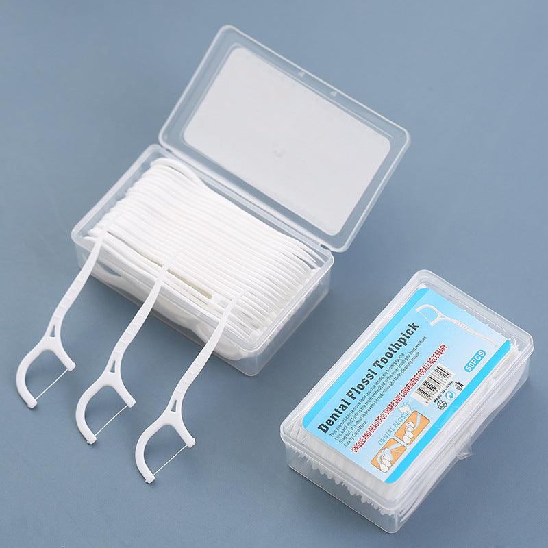 50/100Pcs Dental Flosser Toothpicks | Oral Care - dealskart.com.au