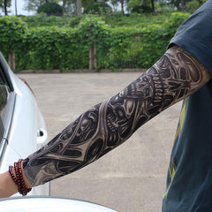 Arm Sleeve- 1/2Pcs Outdoor Sports Fashion Tattooed Arm Sleeve - dealskart.com.au