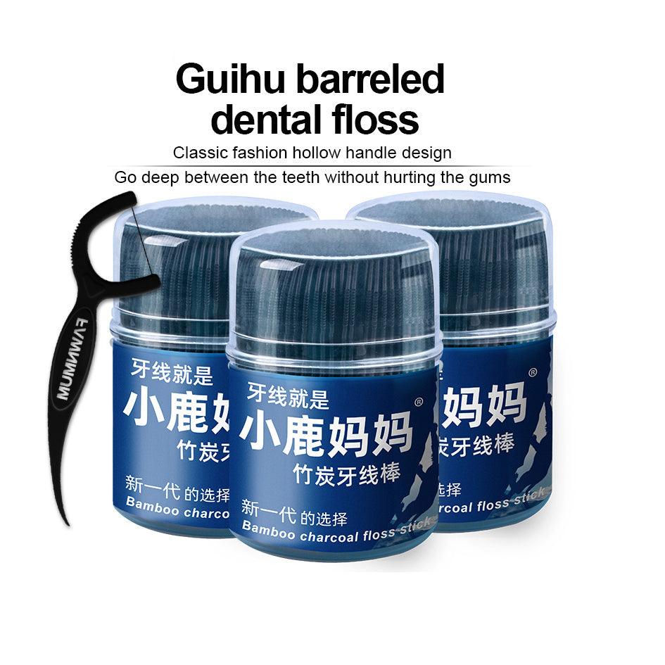 Dental Charcoal Bamboo Floss | Oral Hygiene | Oral Health - dealskart.com.au