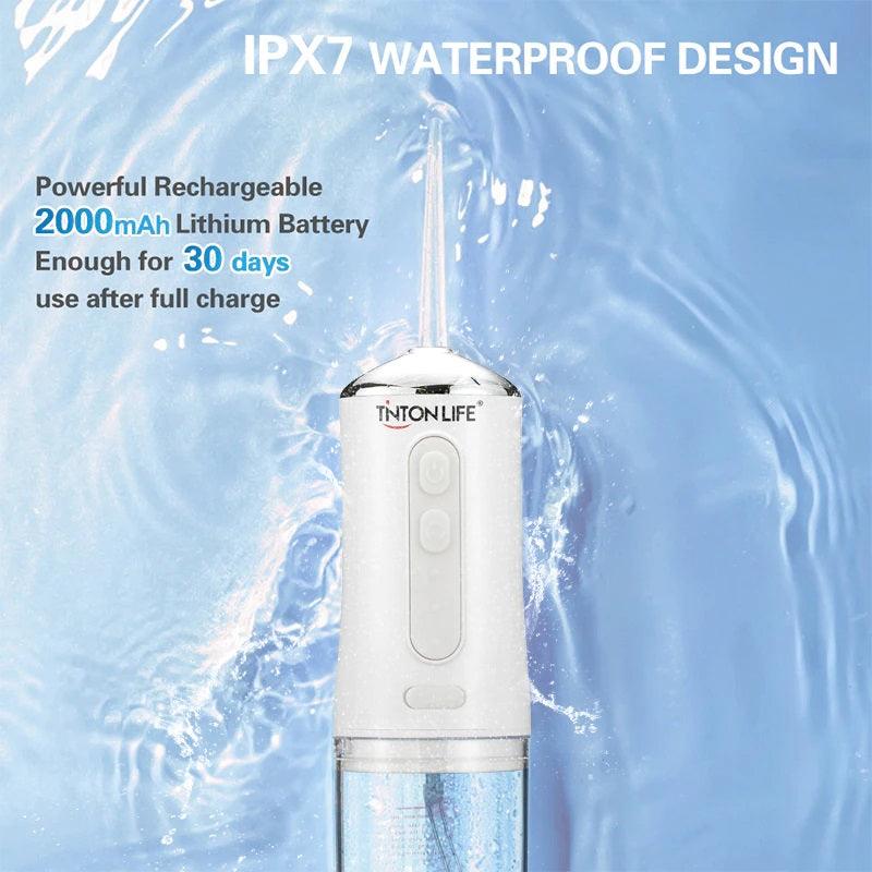 3 Mode USB Rechargeable Portable Dental Water Jet Flosser - dealskart.com.au