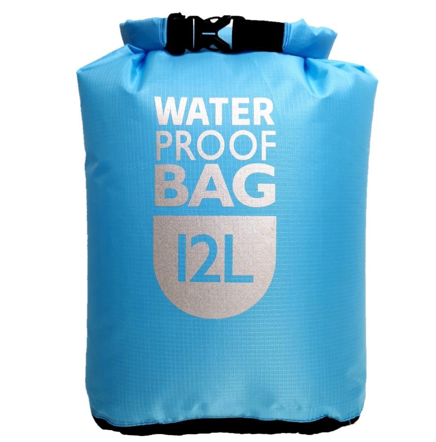 Outdoor Waterproof Dry Bag Pack Sack 6L12L 24L for Swimming Rafting Kayak River Trekking Floating Sailing Canoing Cooler Box - dealskart.com.au