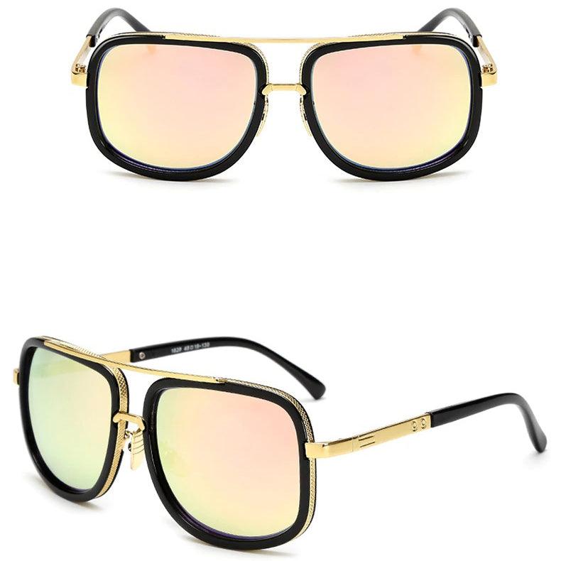 Men’s Fashion Square Frame Outdoor Sunglasses - dealskart.com.au