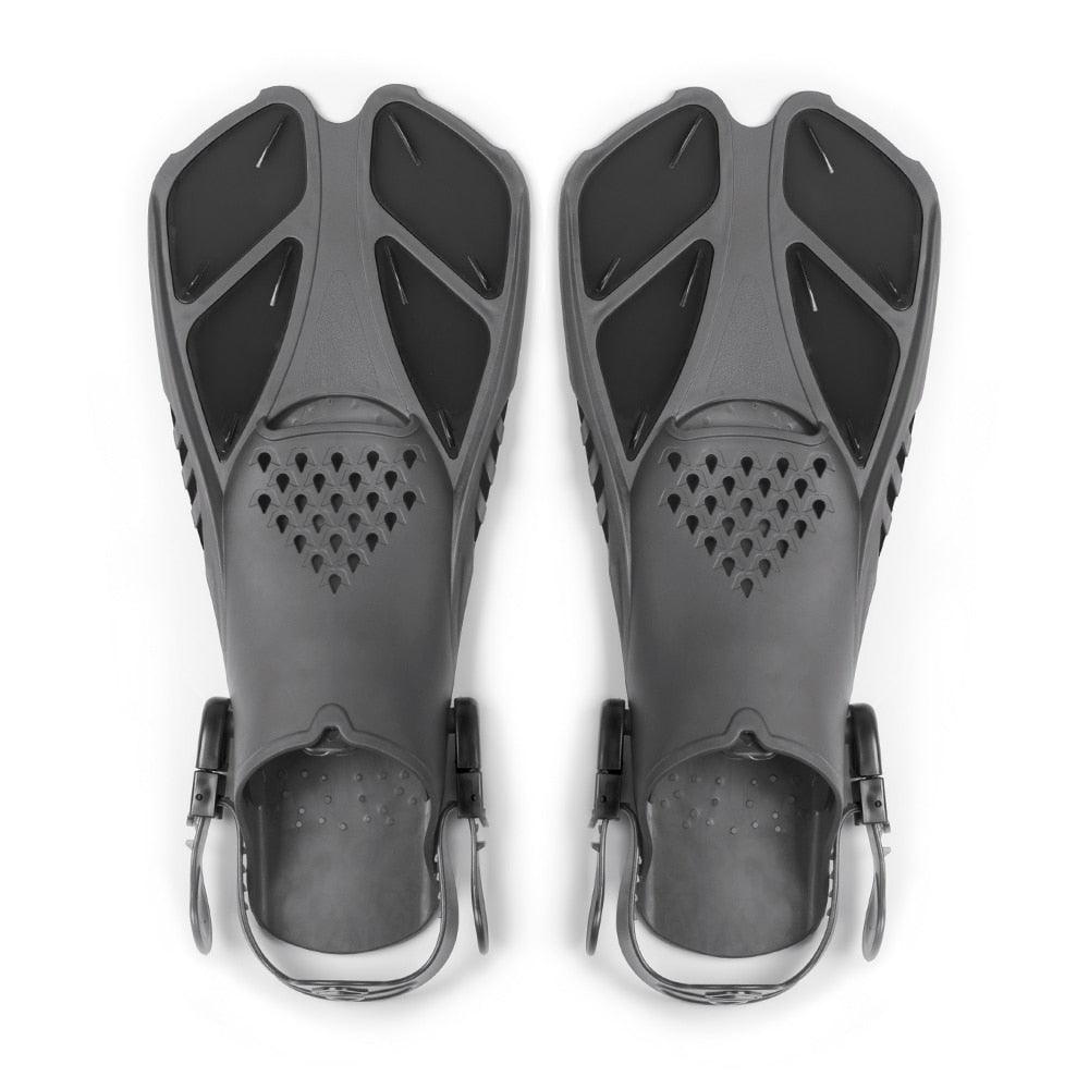 Adjustable Swimming Fins Beginners Watersports Equipment - dealskart.com.au