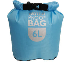 Waterproof Dry Bag Sack 6L/12L/24L for Swimming Rafting Kayaking Boating Outdoors - dealskart.com.au