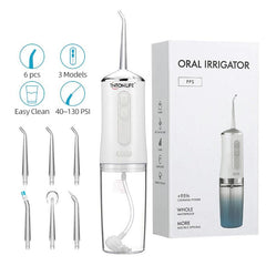 3 Mode USB Rechargeable Portable Dental Water Jet Flosser - dealskart.com.au