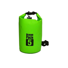 PVC Waterproof Bag 5L 10L 20L Outdoor Swimming Bag Diving Compression Storage Dry Bag For Man Women Kayaking Backpack - dealskart.com.au