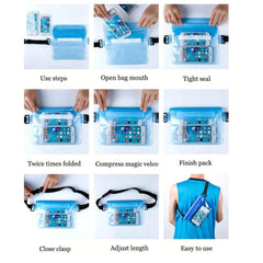 Waterproof Swimming Bag Waist Pouch - dealskart.com.au