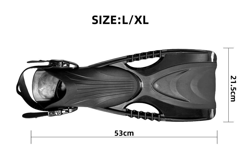 Professional Scuba Driving Adjustable Fins for Adults and Children - dealskart.com.au