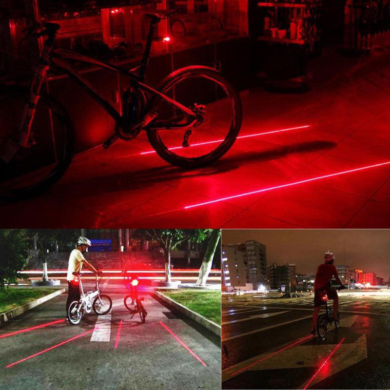 Bicycle LED Rear Waterproof Safety Tail Light - dealskart.com.au