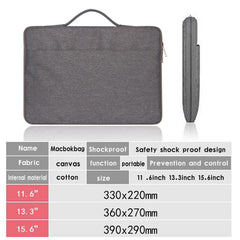 Beautiful Laptop Sleeve Case Cover Bag With Multiple Compartments - dealskart.com.au