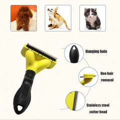 Pet Accessories- Pet’s S/M/L Hair Removal and Massager Comb Brush - dealskart.com.au