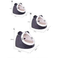 Pet Accessories- Warm Soft Cushy Sleeping Nest for Cats - dealskart.com.au