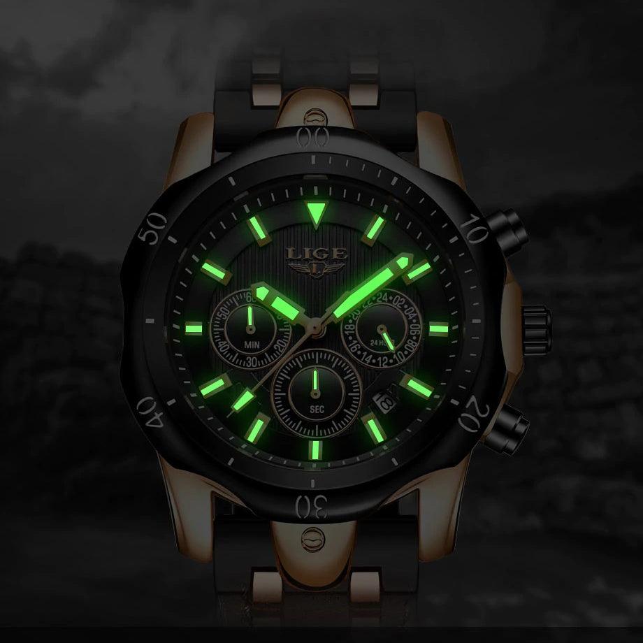 Men’s Military Sports Quartz Wristwatch - dealskart.com.au
