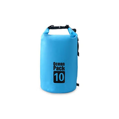 PVC Waterproof Bag 5L 10L 20L Outdoor Swimming Bag Diving Compression Storage Dry Bag For Man Women Kayaking Backpack - dealskart.com.au