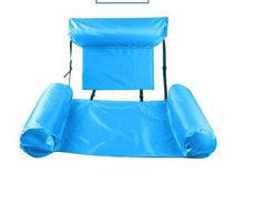 PVC Summer Inflatable Floating Lounger Chair for Swimming - dealskart.com.au