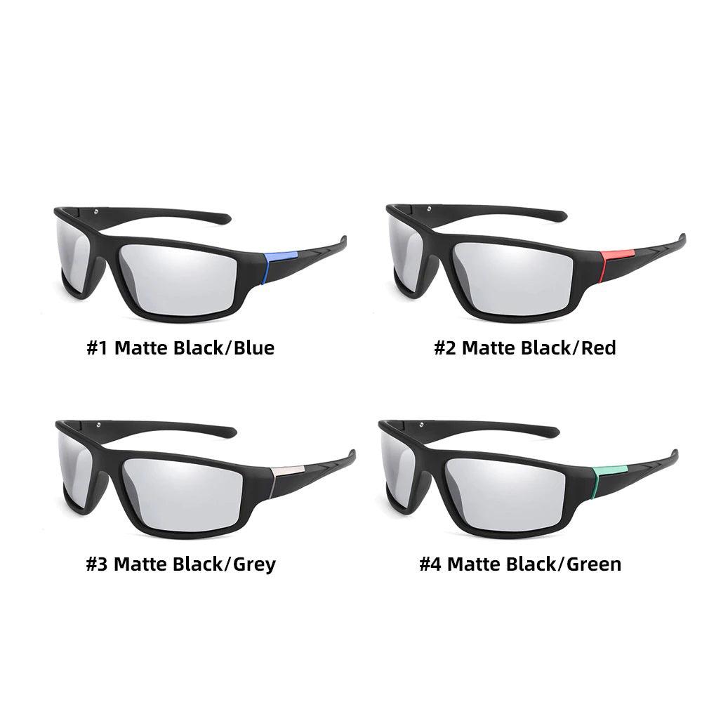 Vivibee Men’s Photochromatic Matte Polarised Sunglasses - dealskart.com.au