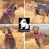 True Love Dog Harness Reflective Nylon Adjustable - dealskart.com.au