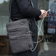Domiso Polyester Laptop Bag With Earphone Hole - dealskart.com.au