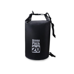 PVC Waterproof Bag 5L 10L 20L Outdoor Swimming Bag Diving Compression Storage Dry Bag For Man Women Kayaking Backpack - dealskart.com.au