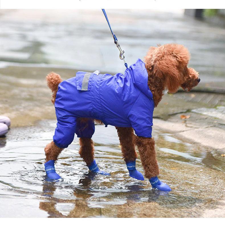 Pet Accessories- Anti-skid Rainboots for Dogs - dealskart.com.au