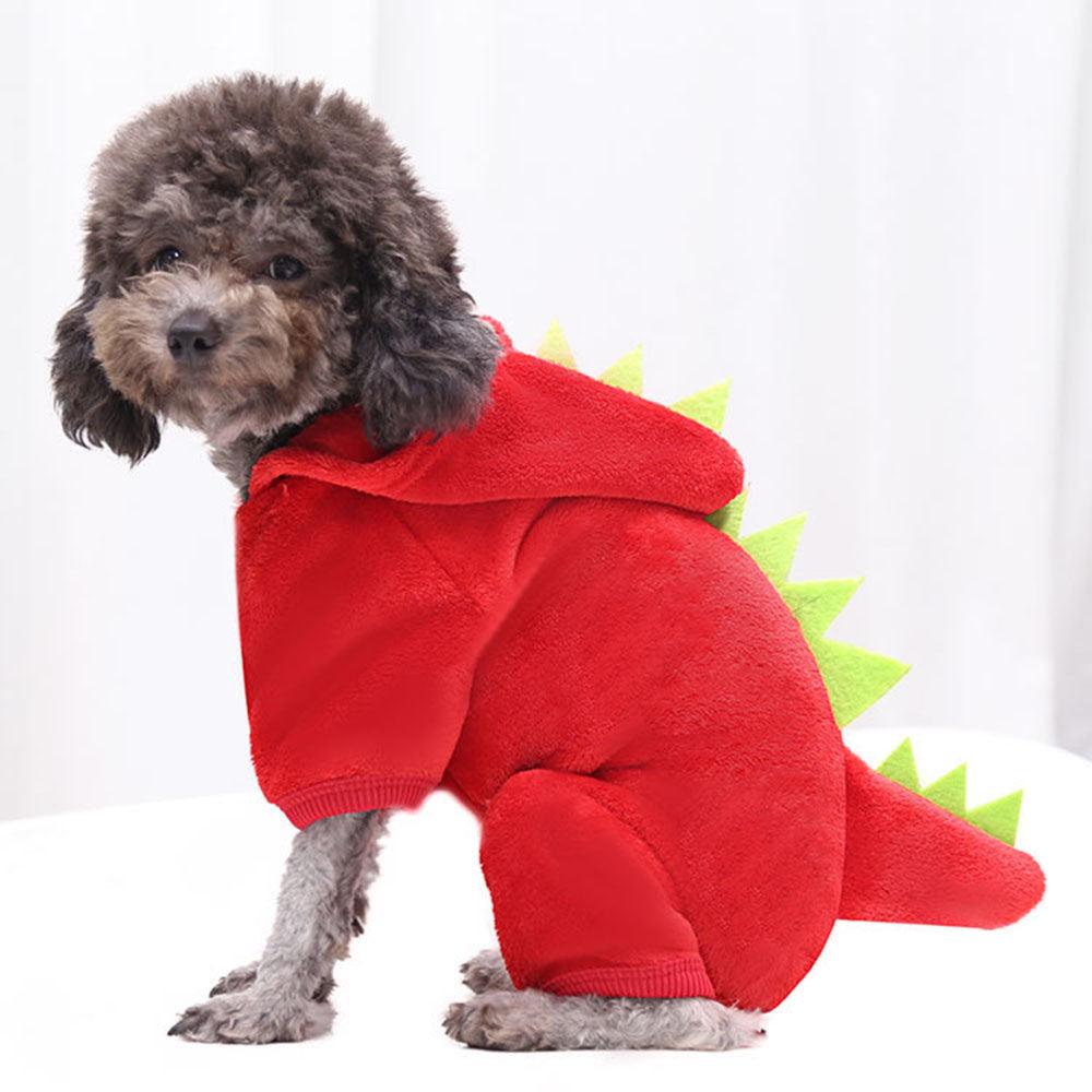 Pet Clothes- Pet’s Cute Crocodile Costume Hoodie Shirt - dealskart.com.au