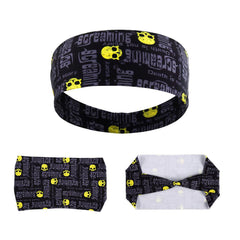 Sweatband- Gothic Skull Stylish Workout Fitness Fashion Headband - dealskart.com.au