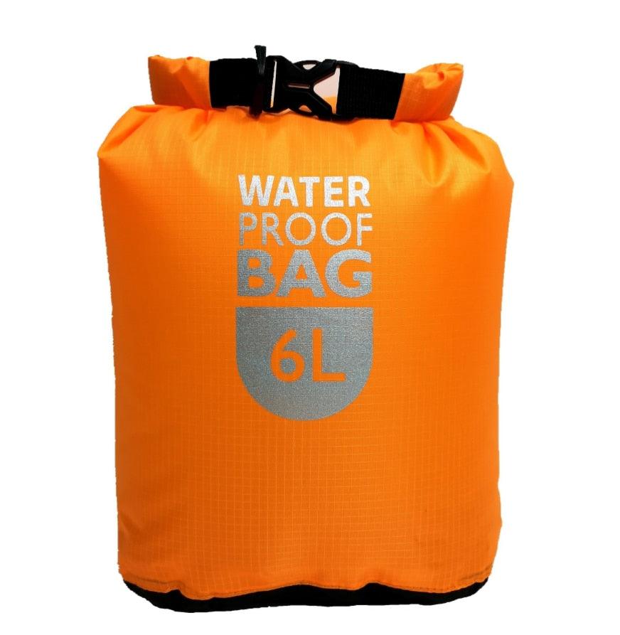 Outdoor Waterproof Dry Bag Pack Sack 6L12L 24L for Swimming Rafting Kayak River Trekking Floating Sailing Canoing Cooler Box - dealskart.com.au