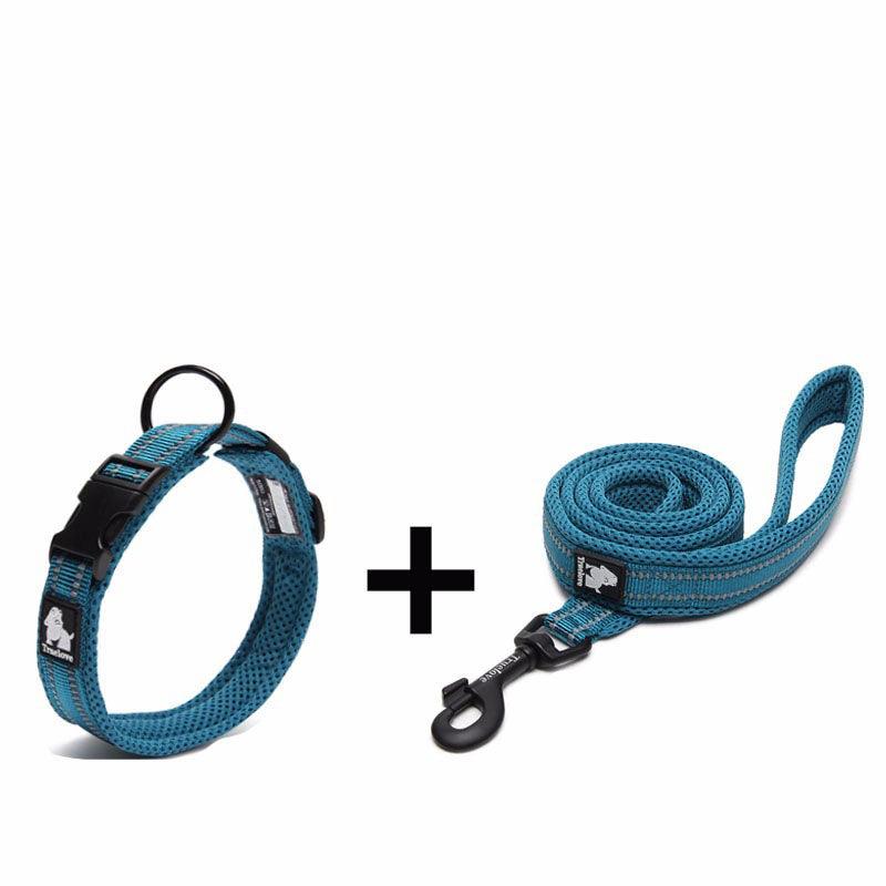 Nylon Adjustable Mesh Padded Soft Dog Collar - dealskart.com.au