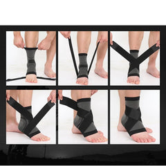 Ankle support- Aolikes 1 Pc Ankle Compression Sleeve Strap Support Protective Gear - dealskart.com.au