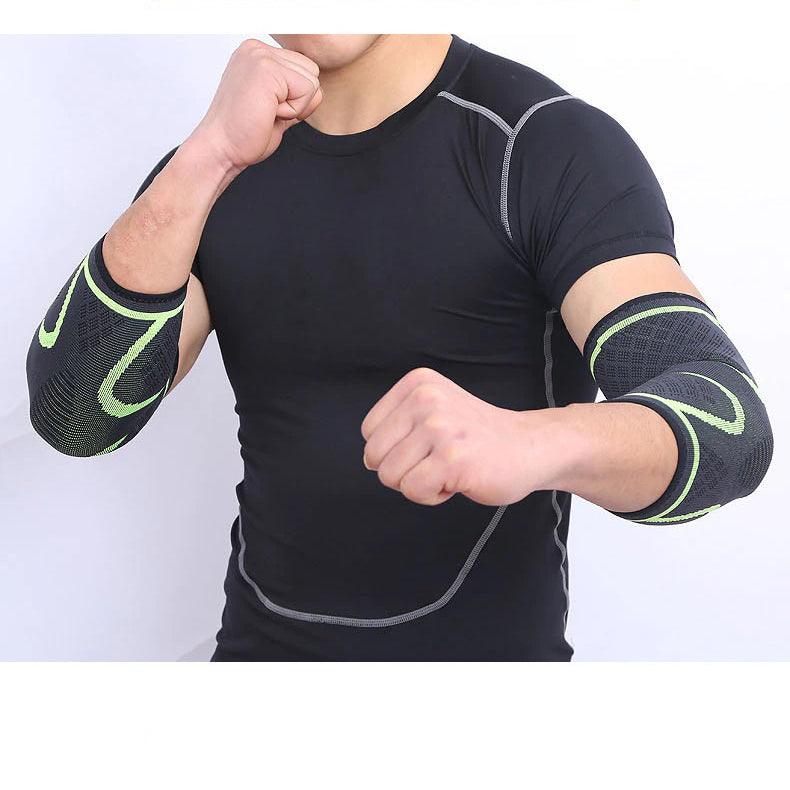 Elastic Protective Elbow Pad for Gym and Outdoor Sports Pain Relief Recovery - dealskart.com.au