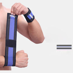 Sports Accessories- AOLIKES Elastic Bandage Sports Wristband Armband for Gym - dealskart.com.au
