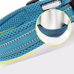 Nylon Adjustable Mesh Padded Soft Dog Collar - dealskart.com.au