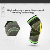 Sports Accessories- Adjustable Elastic Nylon Sports Compression Kneecap - dealskart.com.au