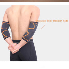 Elastic Protective Elbow Pad for Gym and Outdoor Sports Pain Relief Recovery - dealskart.com.au