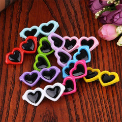 Pet Supplies Cute Heart-Sunglass Hair Pin - dealskart.com.au