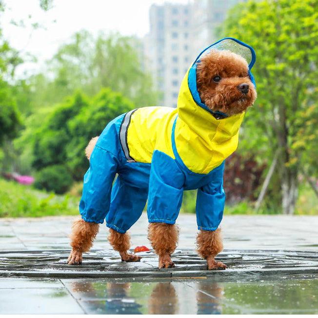 Hoopet Dog Designer Raincoat Cute Dog Accessories - dealskart.com.au