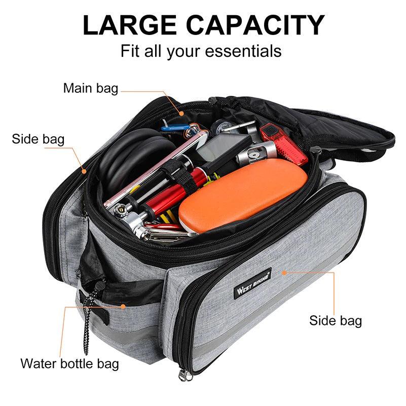 WestBiking Waterproof Bike Pannier Storage Backpack - dealskart.com.au
