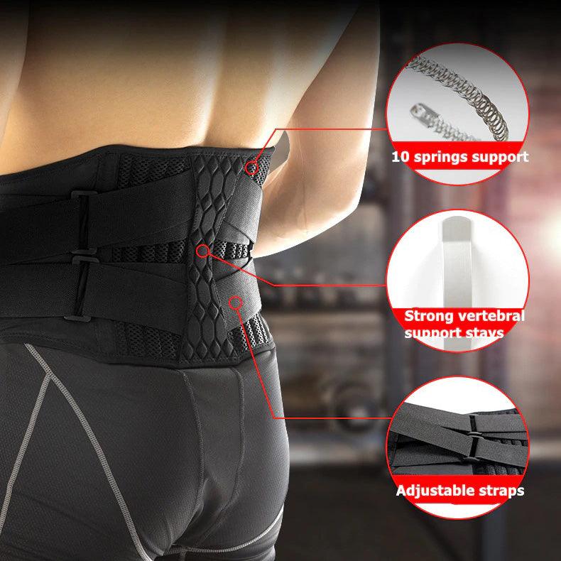 Waist Support- Lower Back Support Sweat Slim Belt - dealskart.com.au