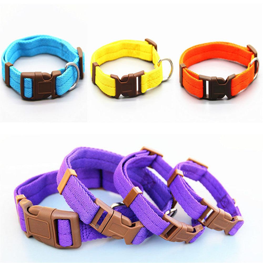Colourful Adjustable Dog Collars for Small and Medium sized Dogs - dealskart.com.au