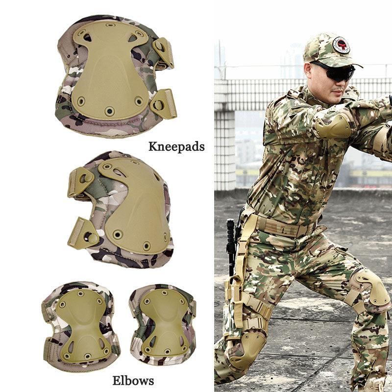 Tactical Military Elbow Knee Protection Support Pad - dealskart.com.au