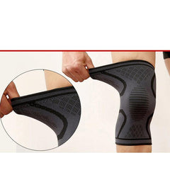 Nylon Compression Sports Elastic Knee Support Braces | Running Cycling Basketball - dealskart.com.au