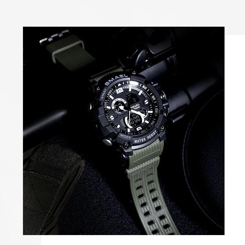 SMAEL Men’s Military Sports Outdoor Sports Wristwatch - dealskart.com.au