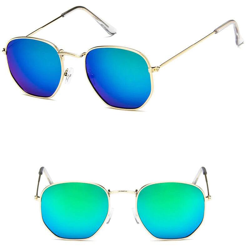 Women’s Retro Shield Designer Mirror Sunglasses - dealskart.com.au