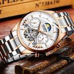 HAIQIN men's/mens watches top brand luxury automatic/mechanical/luxury watch men sport wristwatch mens reloj hombre tourbillon - dealskart.com.au