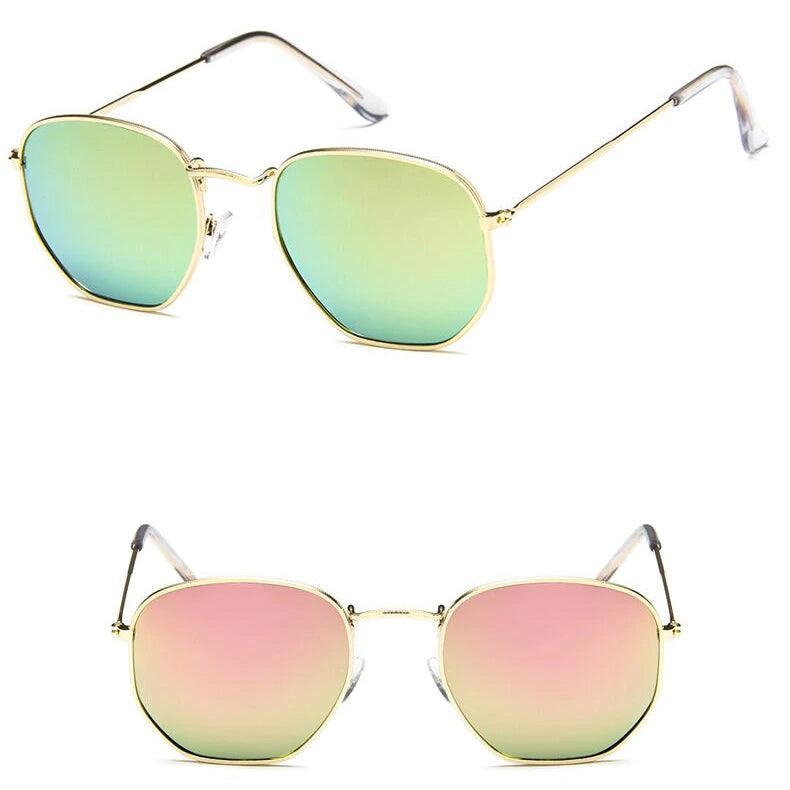 Women’s Retro Shield Designer Mirror Sunglasses - dealskart.com.au