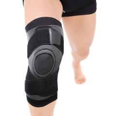 Sports Accessories- Adjustable Elastic Nylon Sports Compression Kneecap - dealskart.com.au