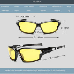 WarBlade Unisex Polarised Sunglasses - dealskart.com.au