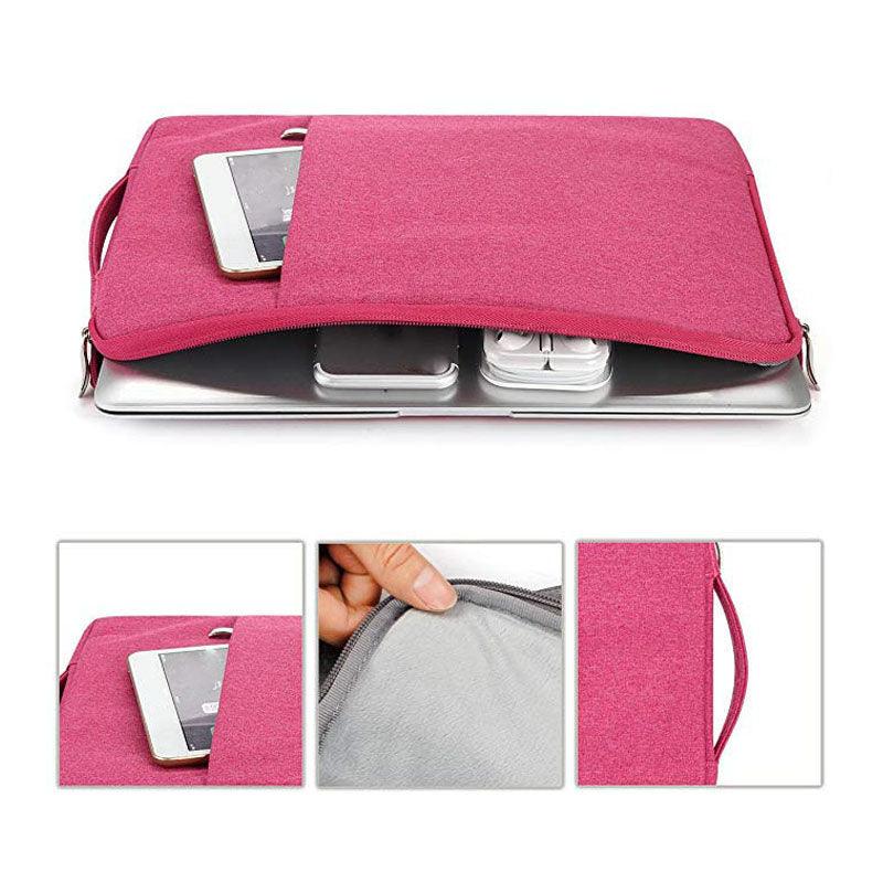 Zipper Sleeve Laptop Bags - Dual Compartment, Lightweight, Waterproof - dealskart.com.au