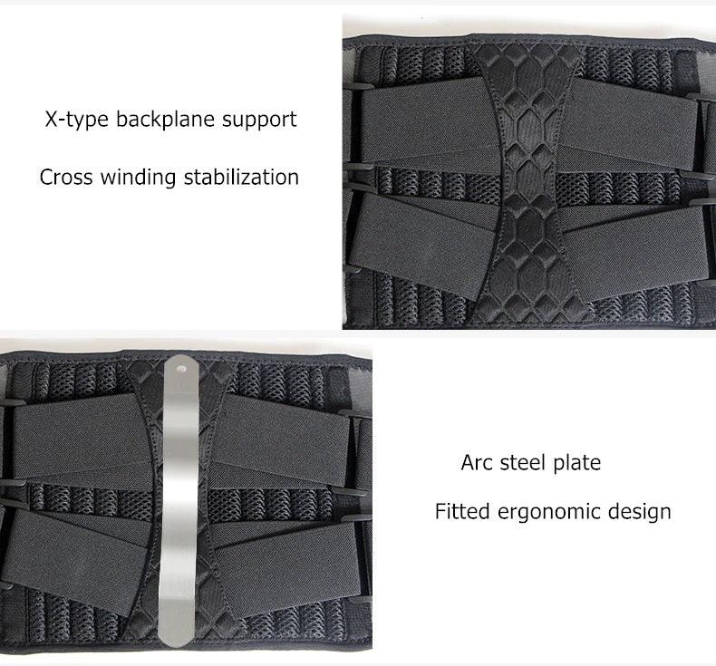 Waist Support- Lower Back Support Sweat Slim Belt - dealskart.com.au