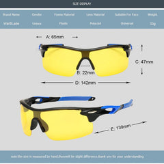 WarBlade Unisex Polarised Sunglasses - dealskart.com.au